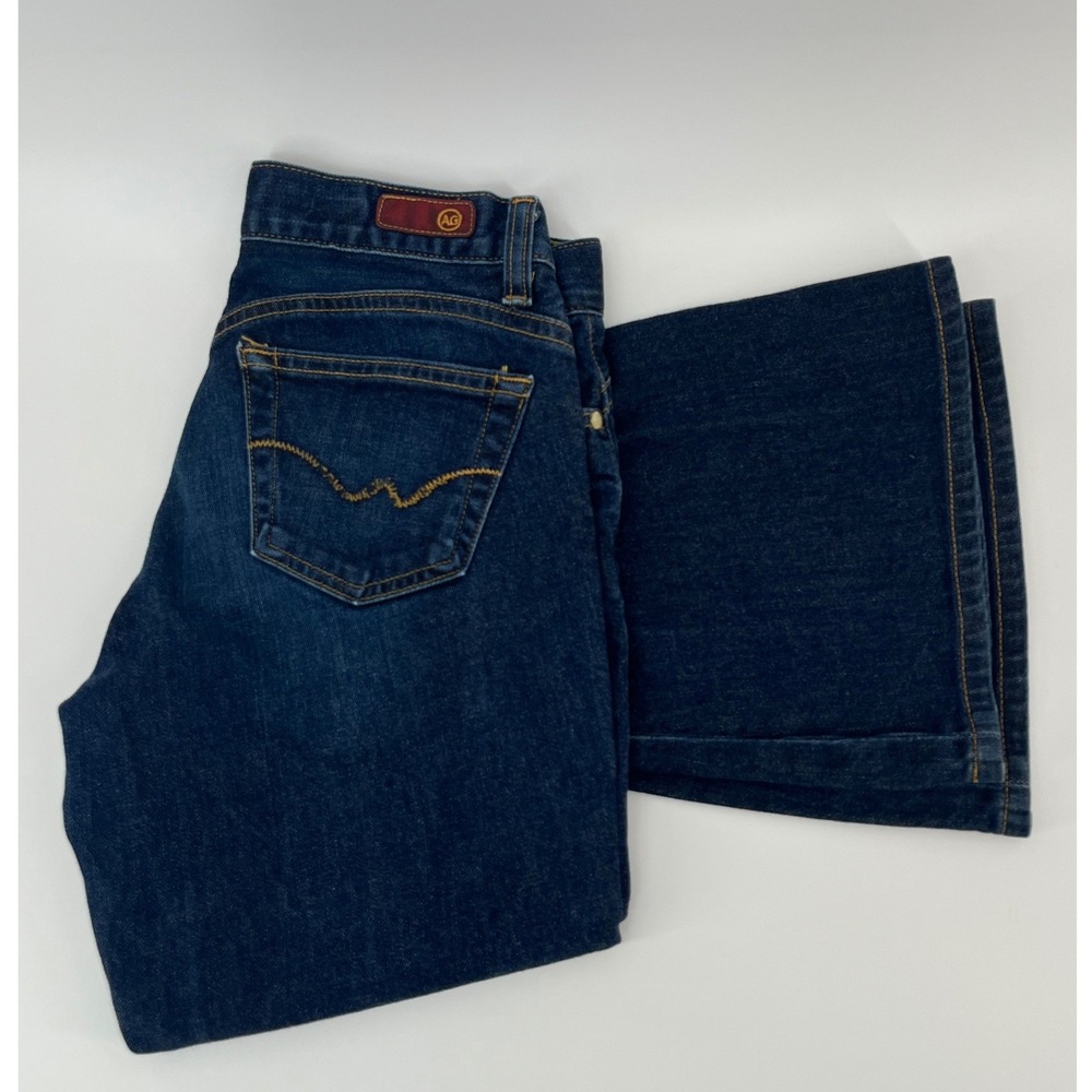 AG Adriano Goldschmied The Legend Jeans Womens 27 Dark Wash Flare Bootcut USA